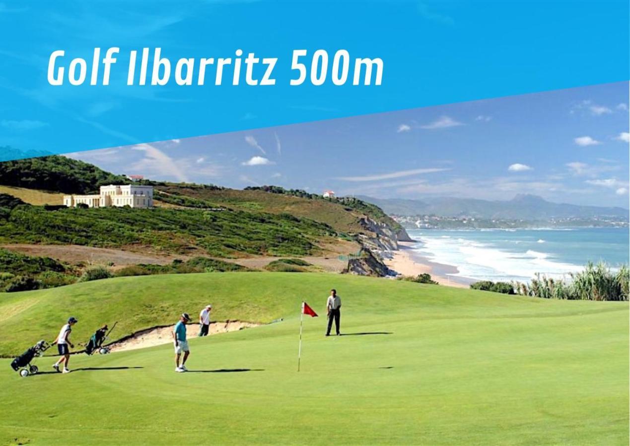 Bidarteko Paradisua Proche Plage, Golf, Parking Esterno foto